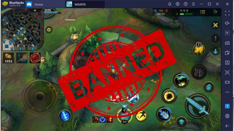 LoL Wild Rift Emulator Banned