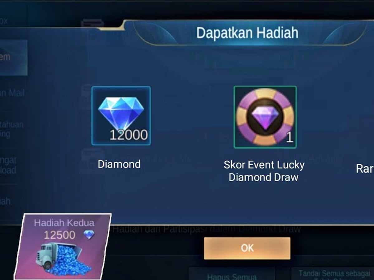 Cara Mendapatkan 12000 Diamond Gratis di Event Mega Diamond Mobile Legends