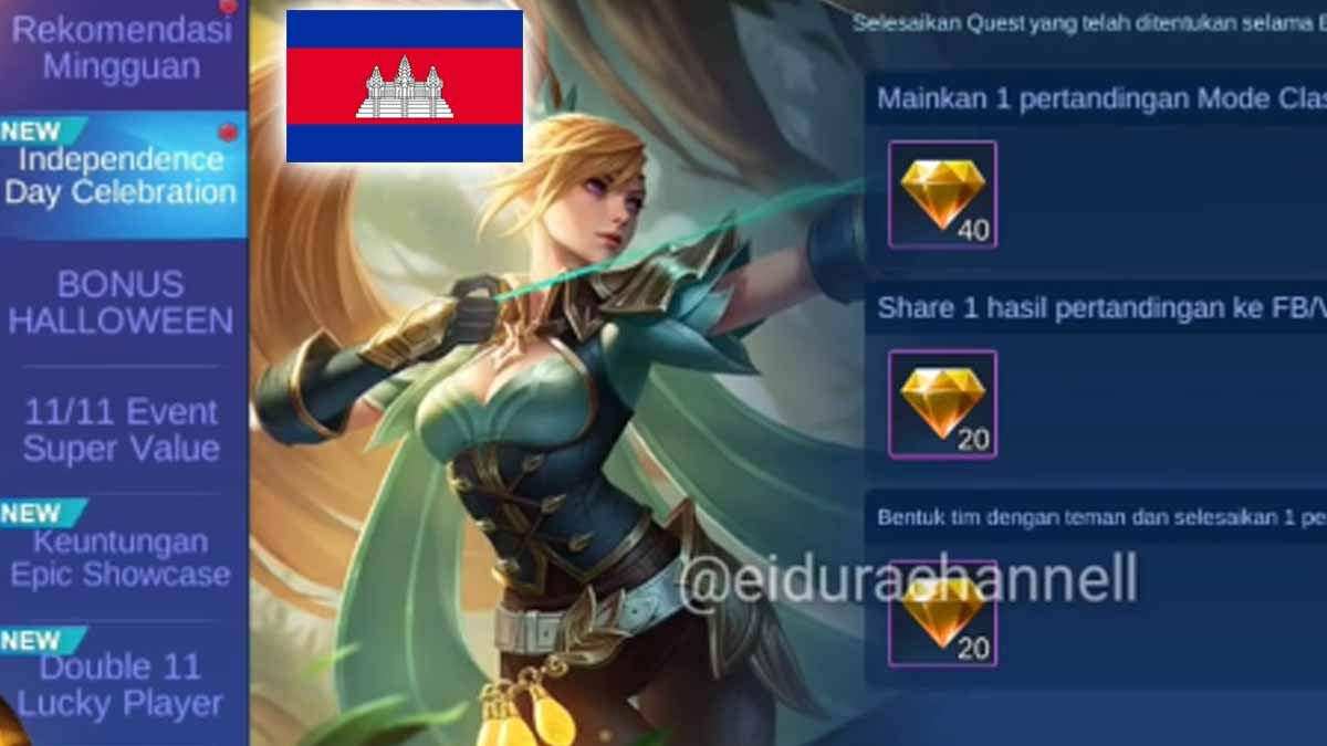 Cara Dapatkan Promo Diamond Mobile Legends Pakai VPN di Server Kamboja