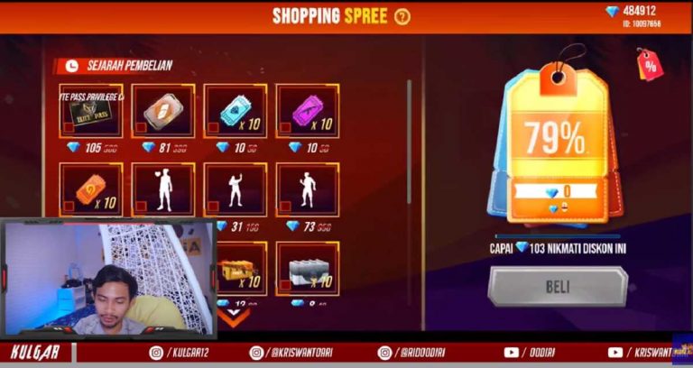 Event Shopping Spree Free Fire