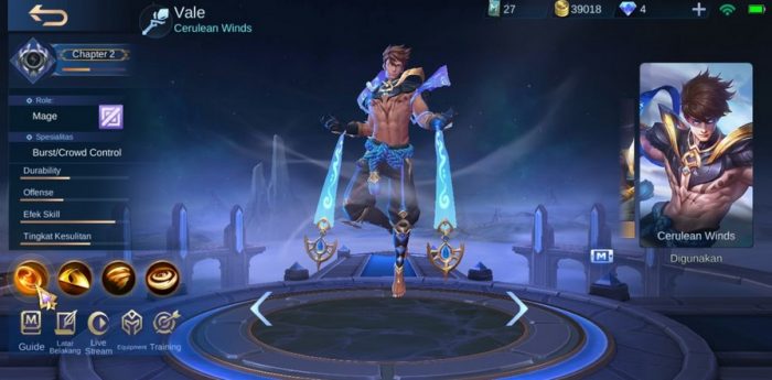 free skins for mobile legends