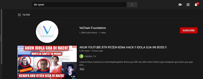Akun Youtube Ryzen Kena Hack