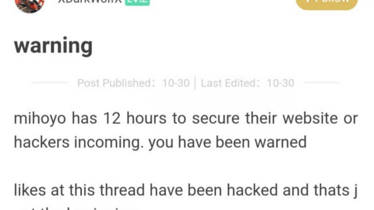 Mihoyo Diancam, Player Genshin Impact Dihack!