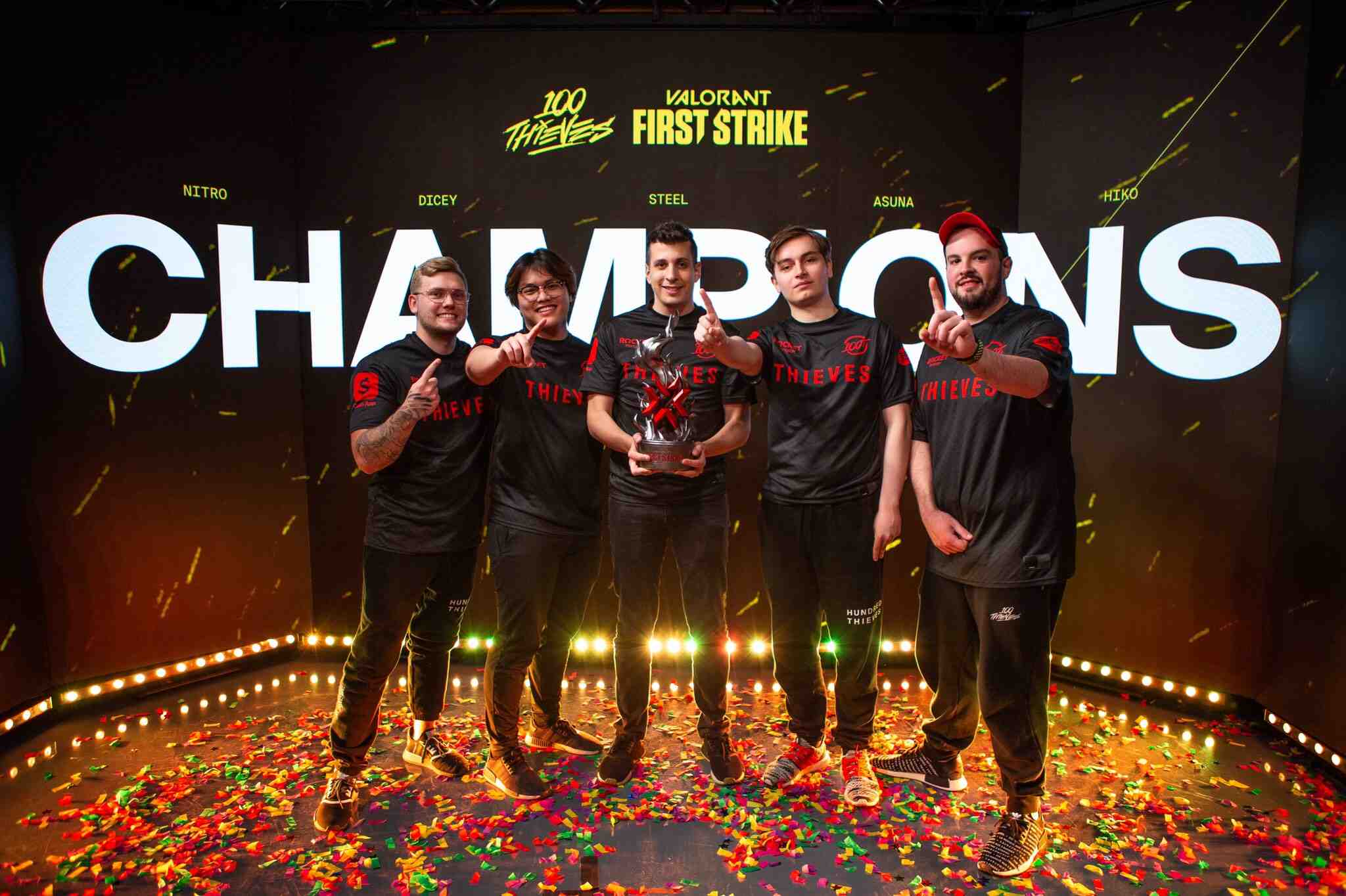 100 Thieves First Strike Champions