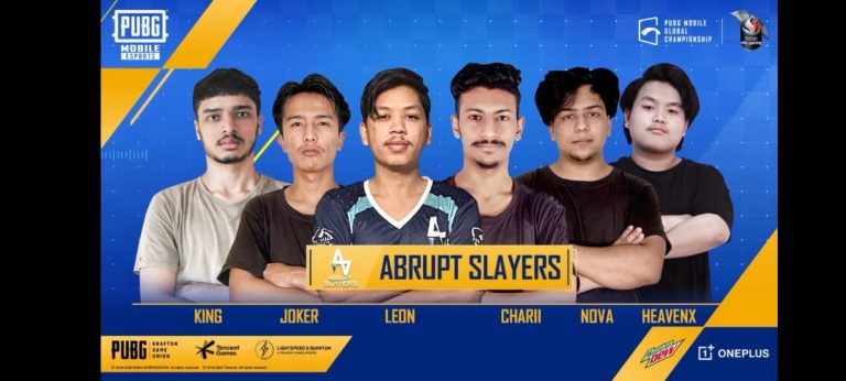Abrupt Slayers PMGC 2020