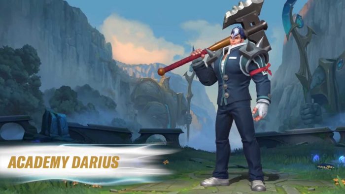 Academy Darius Update Wild Rift Champion dan Skin Terbaru