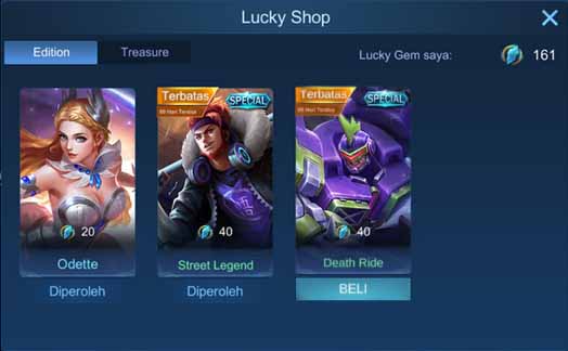 lucky spin mobile legends ml