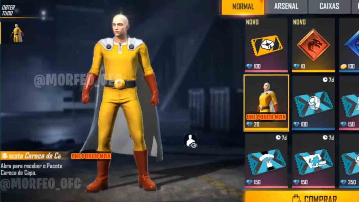 Bocoran Skin Free Fire x One Punch Man, Bisa Jadi Saitama! | SPIN