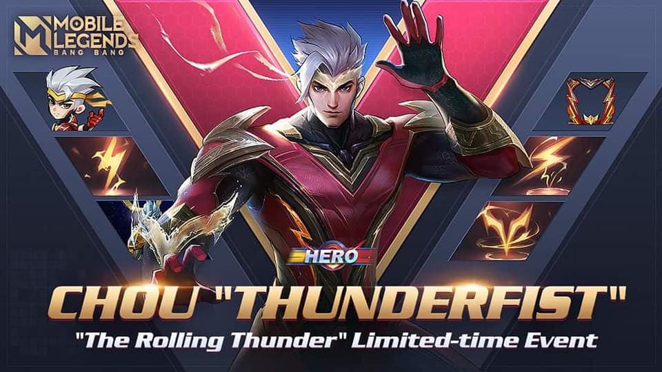 What is the price of the Latest Chou Thunderfist Mobile Legends (ML