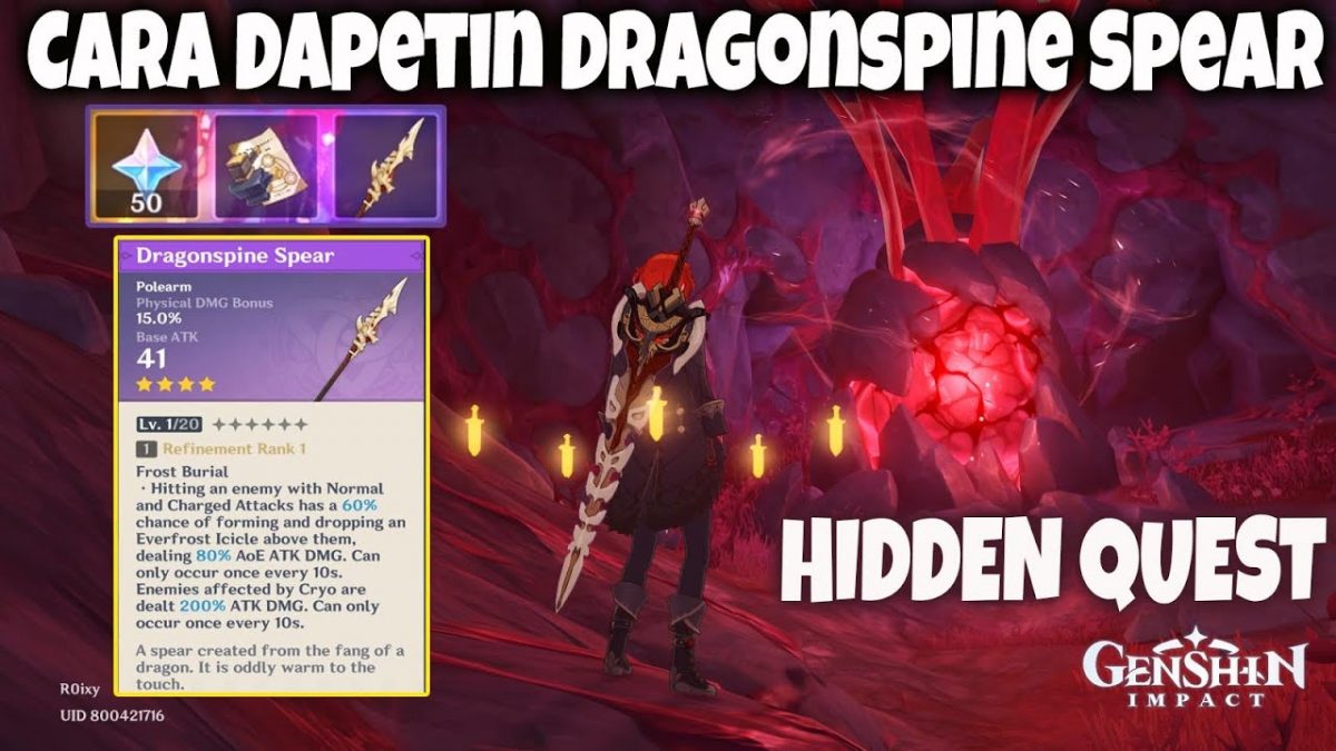 Cómo abrir Festering Fang Hidden Quest, para obtener Dragonspine Spear gratis