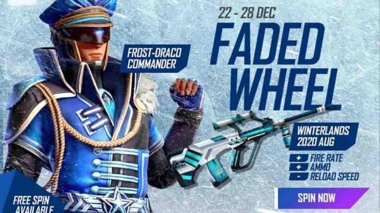 Cara Dapat Skin AUG Winterlands 2020 FF