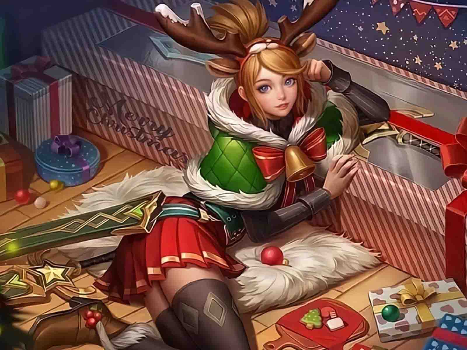 Cara Dapatkan Skin Baru Spesial Fanny Christmas Carnival MLBB! | SPIN