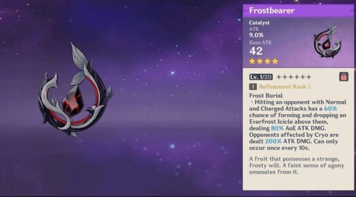 Senjata Baru Frostbearer