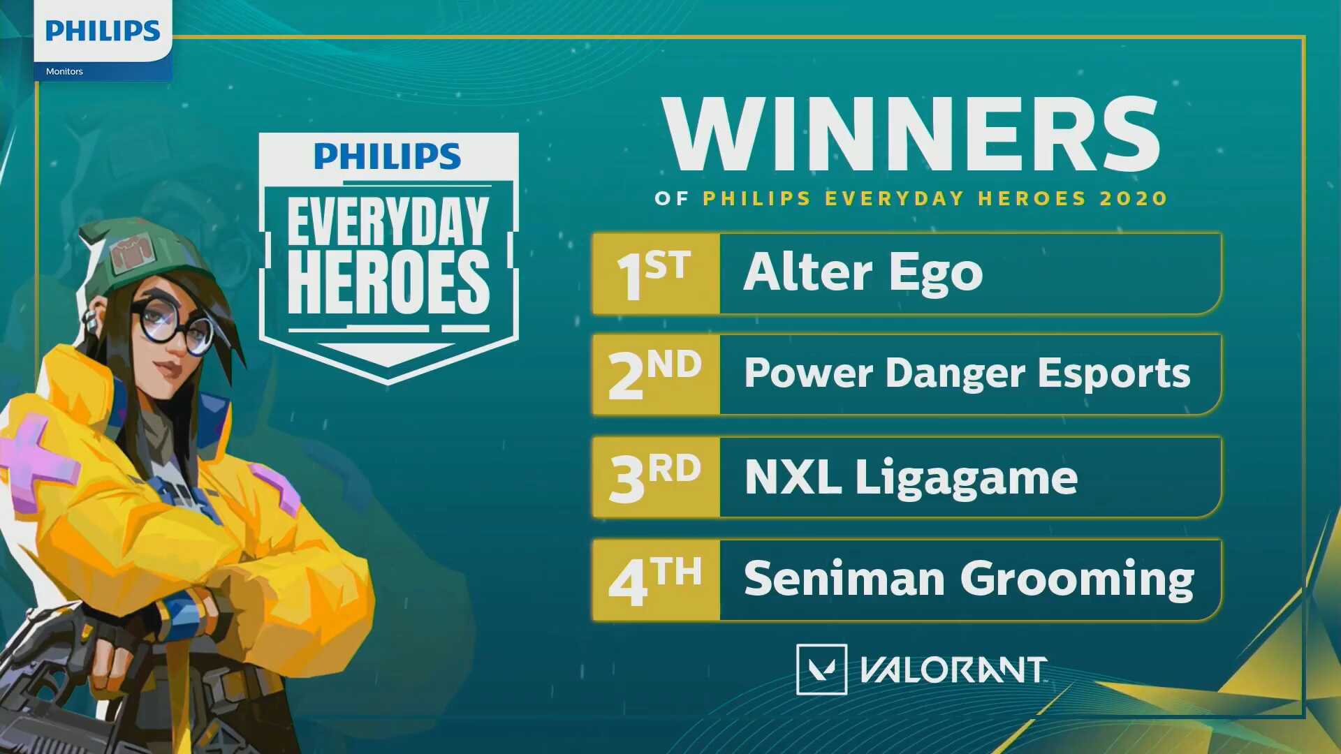 Alter Ego Juara Philips Everyday Heroes Tournament