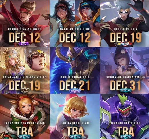 skin baru ml desember 2020