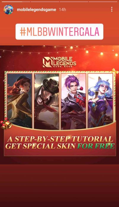 skin spesial gratis mobile legends