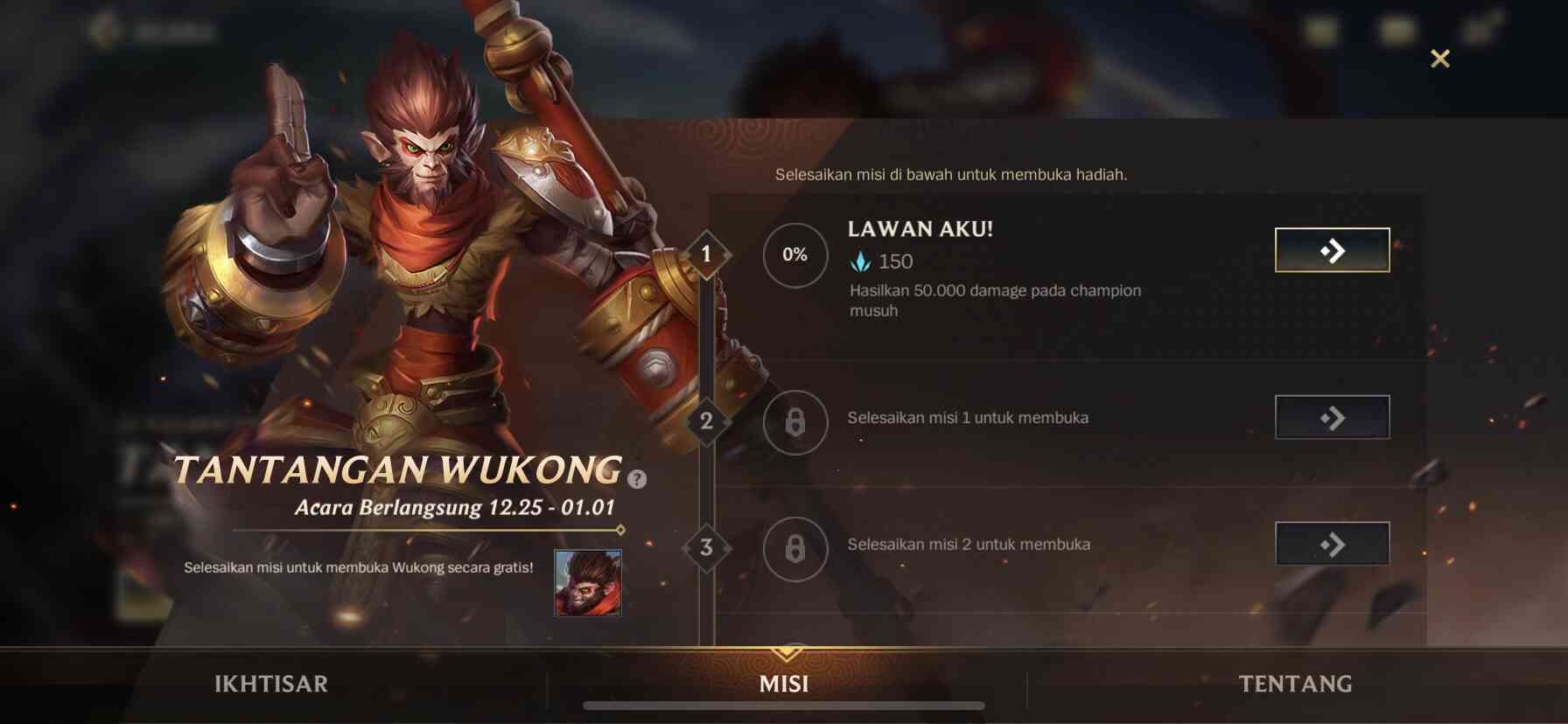 Wukong Challenge Wild Rift