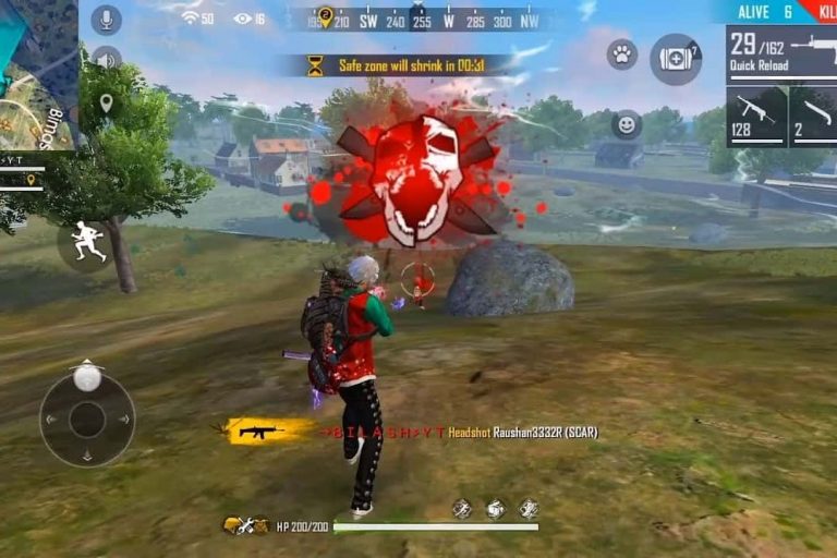 Tips headshot Free Fire