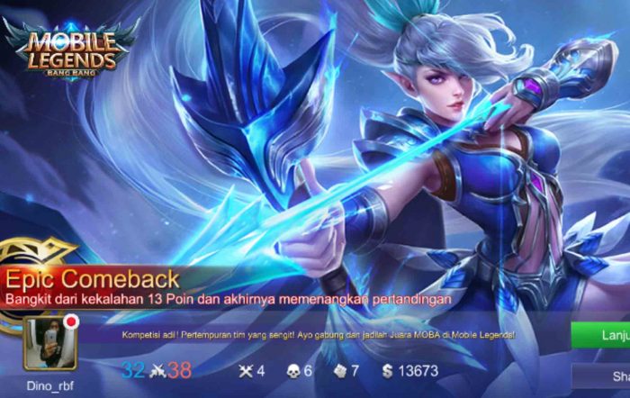 Comeback mobile legends