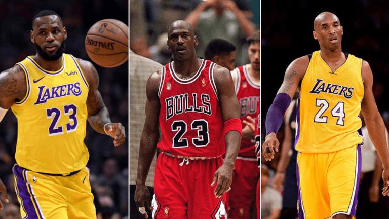 Foto Jordan Kobe LeBron Carmelo Malone