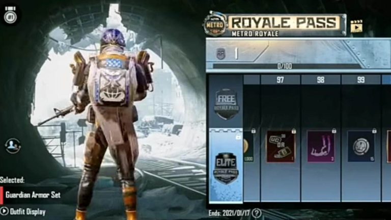 Skin PUBG Mobile Royale Pass Season 17