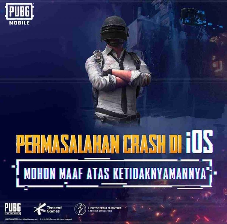 PUBG Mobie Crash IOS
