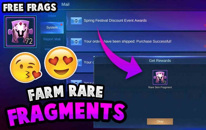 rare fragment gratis