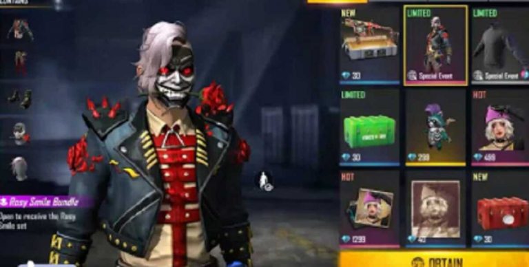 Event Rosy Smile Free Fire