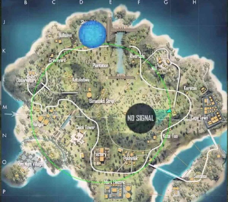 Zona No Signal Baru di Advance Server FF 2021