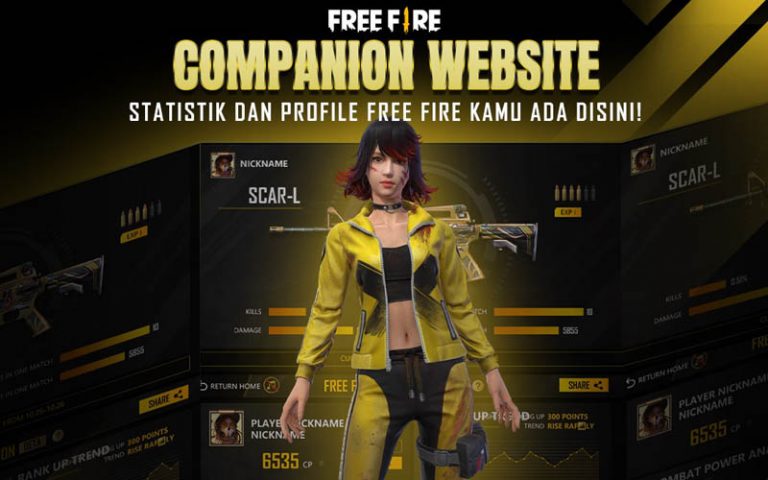 Penjelasan dan Fungsi dari ‘Companion Website’ Free Fire! 