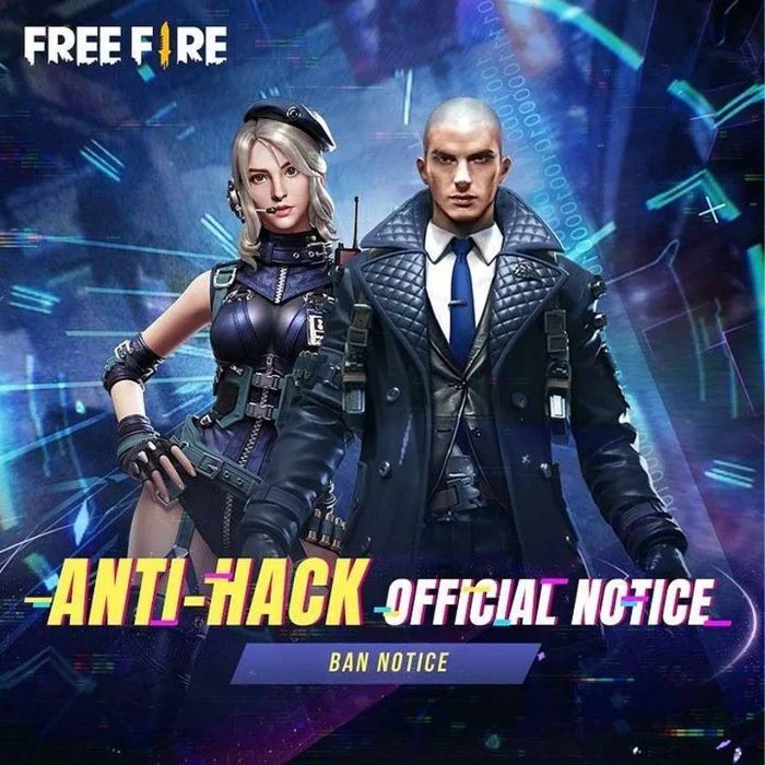 free fire anti hack notice ban