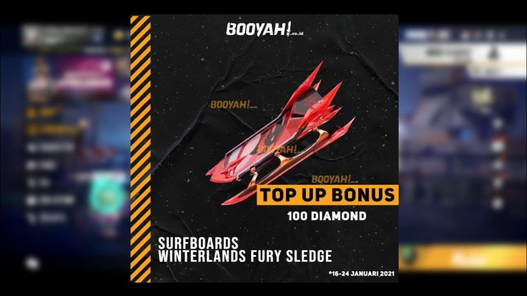 Event Top Up Free Fire – Surfboards Winterlands Fury Sledge