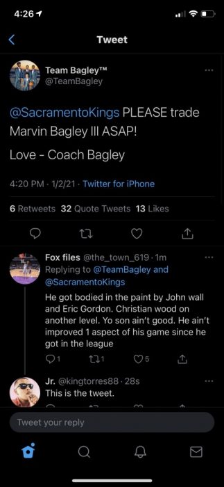 tweet ayah bagley yang di hapus