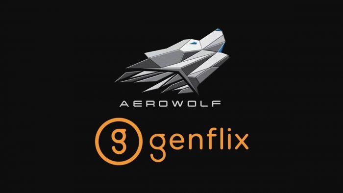 Genflix Aerowolf Logo