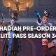 Pre-Order Elite Pass Season 34 FF Hadiah