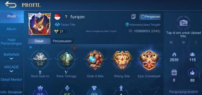 id waktu server mobile legends