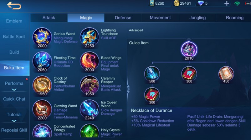 Item purchased. Mobile Legends Lightning Truncheon.