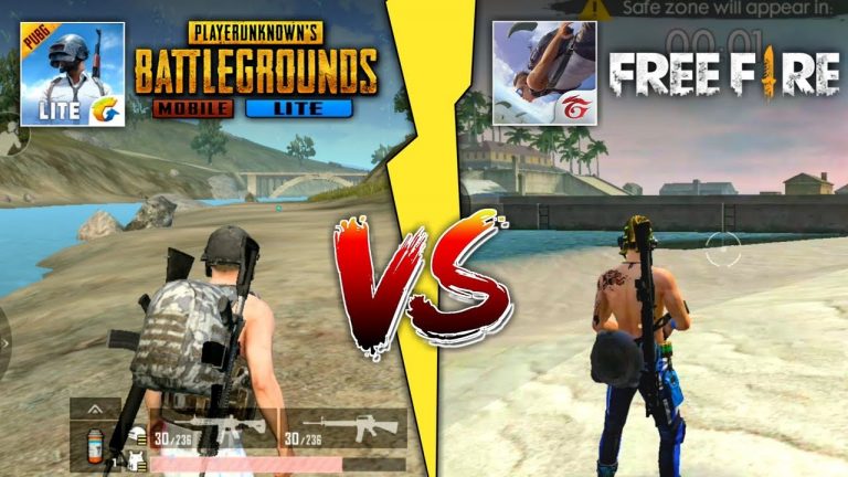 PUBG Mobile Lite vs Free Fire, 5 perbedaan besar yang harus kalian tahu!