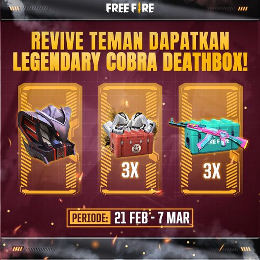 Ini Cara Dapatkan Legendary Cobra Death Box, Gampang Banget!