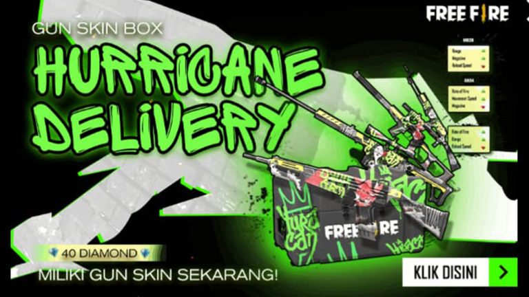 Gun Skin Box Hurricane Delivery FF