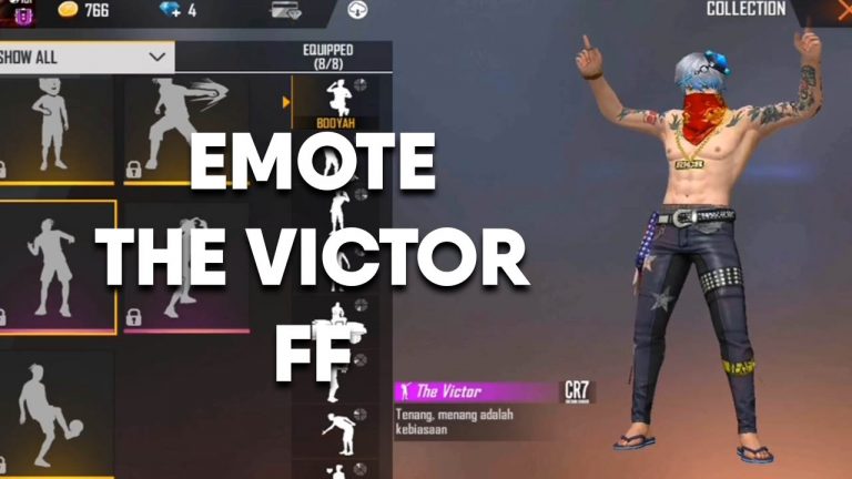 Emote FF The Victor Top up 70 Diamond