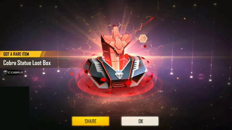 Cobra Statue loot box gratis