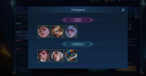 Khusus Sultan Masuk Sini, Event Diamond Vault Mobile ...