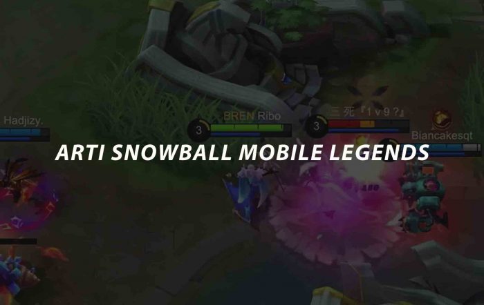arti snowball mobile legends