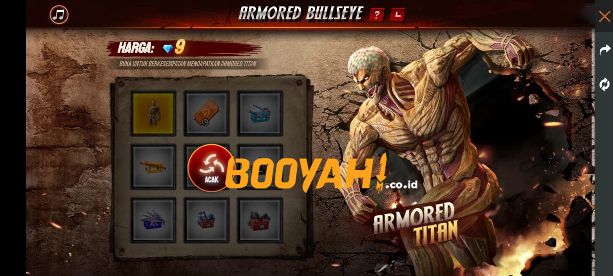 Armored titan bundle not showing up