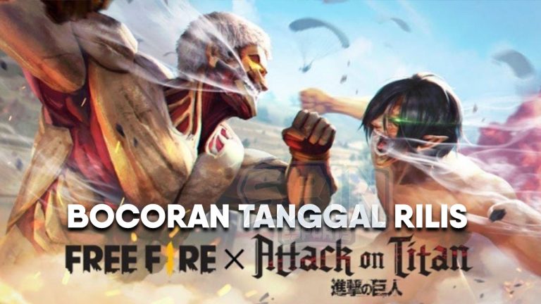 bocoran tanggal rilis Free Fire x Attack on Titan