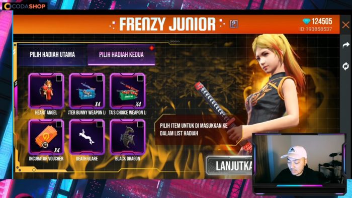 Bundle Frenzy Junior Moco Store FF