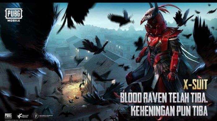 Blood Raven X-Suit PUBG mobile
