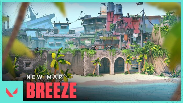 Tampilan Map Valorant Breeze