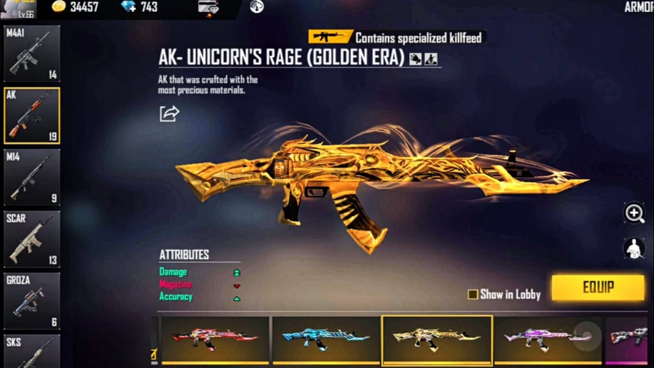 AK - Unicorn's Rage (Golden Era)